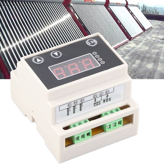 Controlador EW-802 AC220V Calentador De Agua Digital Termostato Solar Controlador De Temperatura Accesorio