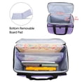 thumbnail image 2 of Bolsa de Manualidades Yarwo Rolling 2.0 con Carro Desmontable Morada, 2 of 7