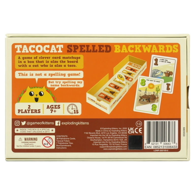 Exploding kittens tacocat hotsell