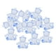 thumbnail image 3 of Paquete de 12 colgantes acrílicos de osito de peluche para cochecito de bebé, adornos artesanales para manualidades. Oso azul, 3 of 9