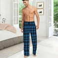 thumbnail image 4 of PISONIC Funny Mens Pajama Pants Lounge Men's Pajama Bottoms Soft Sleep Pants With Pockets Drawstring, 4 of 7