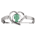 thumbnail image 1 of México totems Mexican civilización antigua desierto cactus Pulsera pulsera de joyería en forma de corazón Unbranded M, 1 of 3