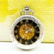 thumbnail image 5 of Reloj de bolsillo mecánico con tapa de cristal transparente, reloj de bolsillo mecánico unisex, reloj de cadena mecánico de ocio, 5 of 6