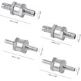thumbnail image 4 of 4 Pcs Aluminum Alloy Diesel Check Valve, 6/8/10 / 12mm Fuel Valve with Arrow for Gasoline Diesel Car Boat Motorcycle, 4 of 5