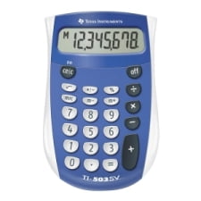 Texas Instruments TEXTI503SV Simple Calculator