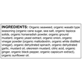 thumbnail image 6 of (6 pack) Ocean's Halo Organic Wasabi Seaweed Nori Snack, .14 oz., 6 of 6