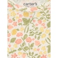 thumbnail image 5 of Carter's Child of Mine Baby Girl Bodysuit, 3-Pack, Sizes Preemie-18 Months, 5 of 6