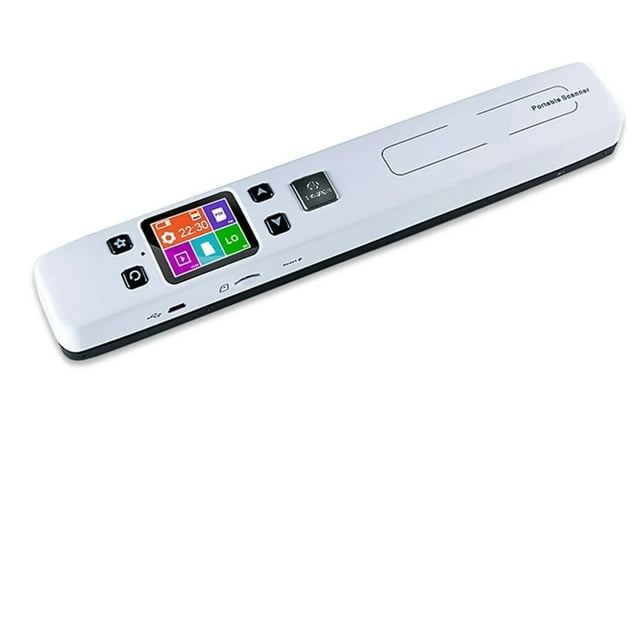 A4 Mini Portable Document & Images Photo Scanner, 1050 DPI JPG/PDF Handheld High Speed Scanner For School Business Use ,Compatibility