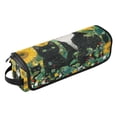 thumbnail image 2 of Hair Tool Organizer Bag with Heat Resistant Mat Removable Travel Storage Case for Hot Air Brushes Curling Irons Cats in Sunflowers Garden, 2 of 8