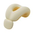 thumbnail image 4 of veasfak Compact, versatile neck support pillow for face positioning, breathable support, yellow, 4 of 9