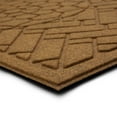 thumbnail image 3 of Mohawk Home Entry Recycled Rubber Non-Slip Indoor Outdoor Stoney Medallion Tan Oversize Doormat, 2' X 4', 3 of 8
