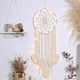 thumbnail image 5 of Macrame tapiz colgante de pared decoración de artesanías bohemias tapiz precioso para casa de Círculo de madera Macarena Tapiz tejido, 5 of 8