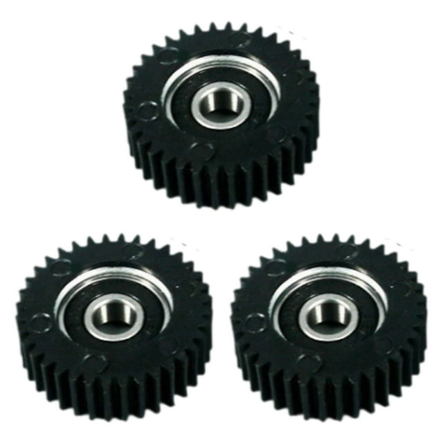 Colaxi 3 Pcs Vélos Électriques Engrenages Moteur Engrenages 36 Dents Remplacement Lisse Engrenage Moteur Pièces de Réparation Accessoires Vélos Électriques