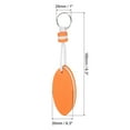 thumbnail image 2 of Uxcell Floating Keychain Buoyant Keyrings Marine Key Holder for Kayaking, Orange 2 Pack, 2 of 5