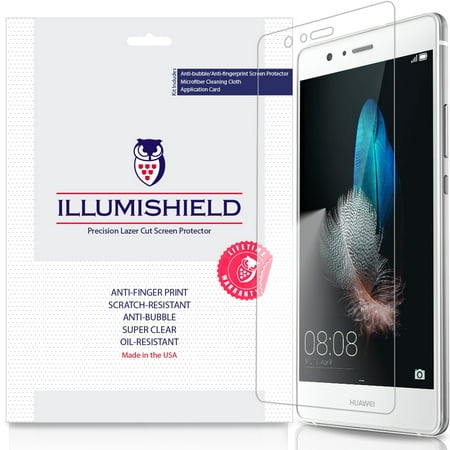 3x iLLumiShield Ultra Clear Screen Protector Cover for Huawei P9 Lite