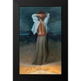thumbnail image 2 of Frosch, Olivier 13x18 Black Modern Framed Museum Art Print Titled - Girl in the Night, 2 of 5