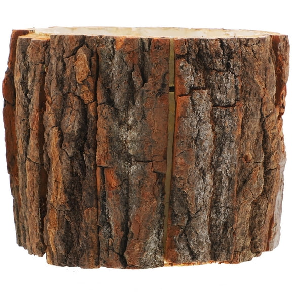 Eease Artificial Tree Stump Flower Pot for Decoration