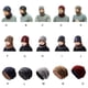 thumbnail image 4 of Sonducket 1 juego de pañuelos para el cuello, colores surtidos, polainas para el cuello, bufanda para cubrir la cara para niños adultos Sombreros Niño Negro-gris, 4 of 6