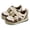 W-Brown, variant on TARANIS Toddler Sneakers for Girls and Boys, Easy Clean Upper, Closed Toe Walking Shoes