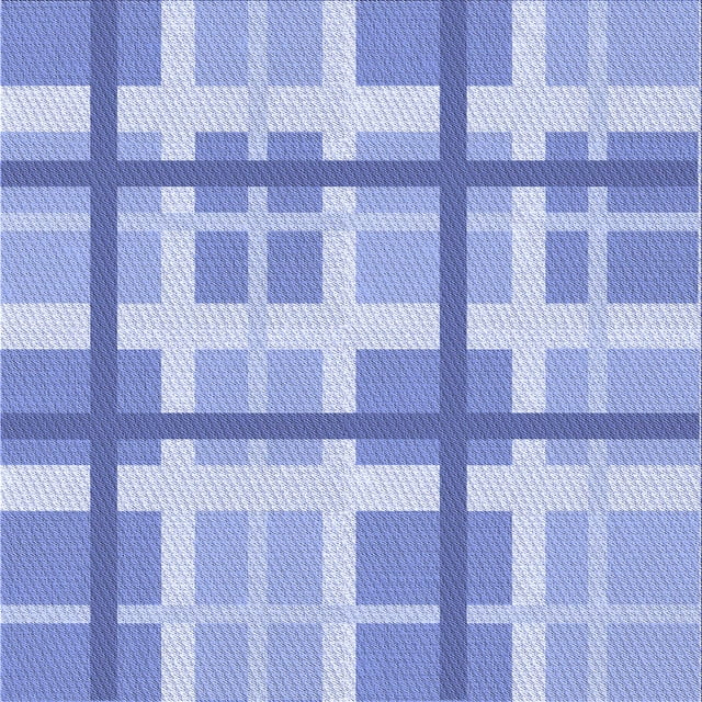 Ahgly Tapis d'Intérieur Lavable en Machine Carré Transitionnel Bleu Ardoise Clair, 5 Pieds Carré
