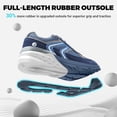 thumbnail image 3 of FitVille Wide Shoes for Men, Wide Walking Shoes Wide Width Casual Sneakers, Arch Support & Comfortable, 3 of 6
