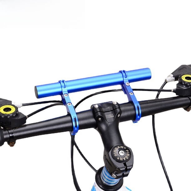 Estante de extensión para bicicleta, estante de extensión, lámpara multifuncional, medidor de código, soporte de aleación de aluminio para bicicleta, equipo de conducción