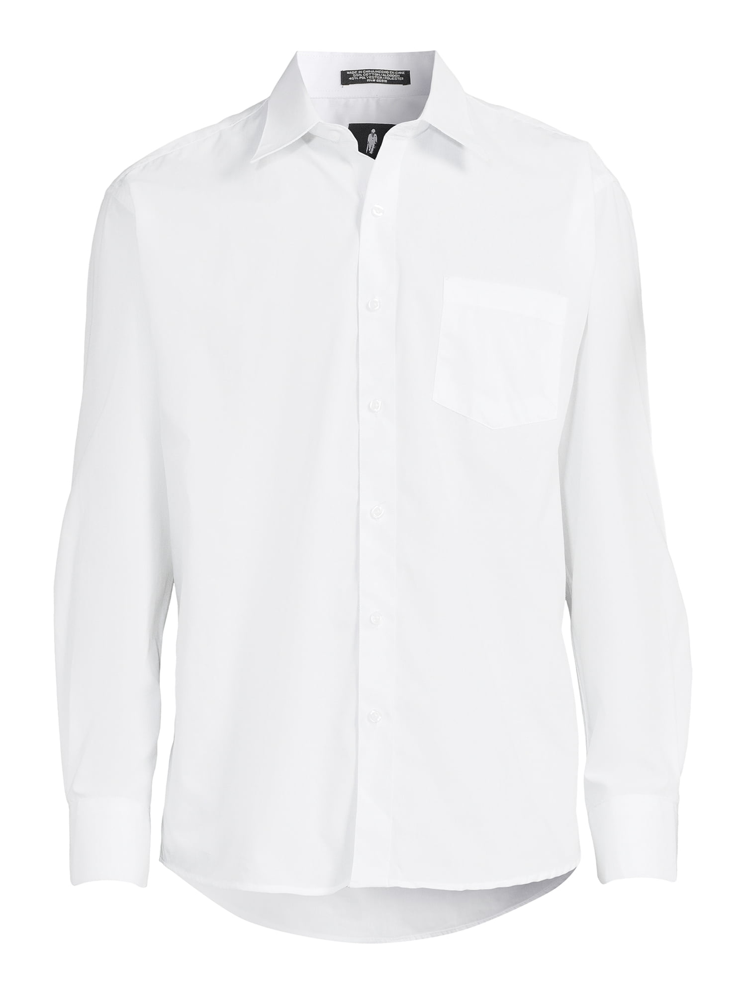 Silver Label Men’s White Dress Shirt – furniturezstore