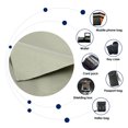 thumbnail image 6 of OKYMOTOR 118*43/39*43in EMF Shielding Fabric,Faraday Fabric Waterproof Anti-Radiation Fabric RFID Shielding Cloth Anti-Static EMI EMP WiFi Electromagnetic Blocking Fabric for Blocking, 6 of 8