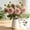 Brown, variant on LiUMX Artificial Dahlia Flowers Faux Silk Stems, Brown Orange Pink Purple, Fall Autumn Decor for Vase Centerpiece, Home Table Wedding Farmhouse