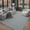 A-Light Gray, variant on PureCozy 8'x10' Large Solid Area Rugs for Living Room Bedroom Dining Room Farmhouse Office Modern Soft Fluffy Non-Slip Washable Contemporary Dark Gray Rugs Carpets, Dark Gray