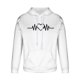 thumbnail image 5 of Sudadera con capucha para hombre, estilo casual, con cuello redondo, estampado, manga larga, blusa de poliéster, 5 of 5