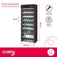 thumbnail image 2 of Zapatera Organizador Closet Repisa Armable Mueble Multiusos Café, 2 of 4