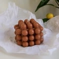 thumbnail image 4 of GUOOL PETSOLA Bougie à Bulles 3 Pouces Mignon Soja Brun, 4 of 9