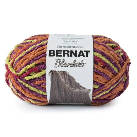 Bernat® Blanket™ #6 Super Bulky Polyester Yarn, Pashmina 10.5oz/300g, 220 Yards