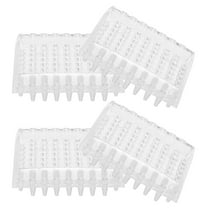 4pcs Furniture Grippers Chair Leg Anti-slip Pad for Wooden Floor Protector Plastic Transparent