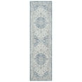 thumbnail image 2 of Home Dynamix Belmar Sterling Medallion Floral Border Runner Area Rug, Ivory/Blue, 2'2"x7'10", 2 of 6
