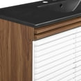 thumbnail image 4 of Render 48" Wall-Mount Bathroom Vanity-EEI-5801-CHA-BLK, 4 of 11
