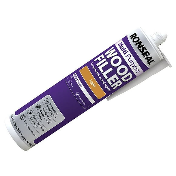 Ronseal - Multipurpose Wood Filler Cartridge Light 310ml