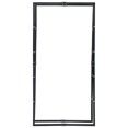 thumbnail image 2 of vidaXL Firewood Rack Black 100x25x200 cm Steel, 2 of 5