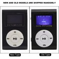 thumbnail image 4 of Mini reproductor de música Mp3, (negro), mini reproductor de Mp3 deportivo portátil con clip trasero + pantalla LCD, compatible con tarjeta de memoria de hasta 32G, 4 of 5