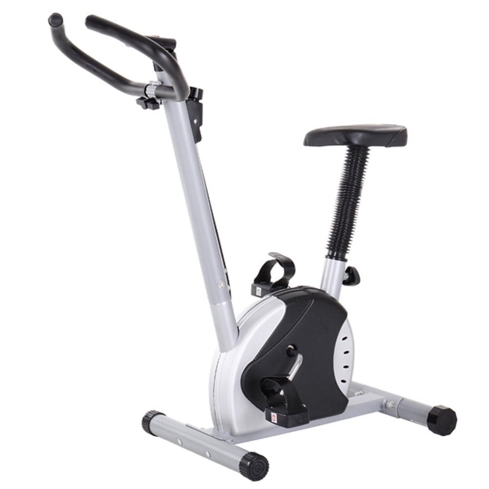 1 Set Stationary Bike Exercise Cycling Bike Fitness Upright Bike