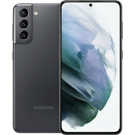 Restored Samsung Galaxy S21 5G 6.2" 128GB Phantom Gray Cellular Verizon (SM-G991UZAAVZW) (Refurbished)