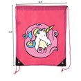 thumbnail image 2 of Unicorn Drawstring Bags Unicorn Treat Bags for Birthday Gift Bags & Baby Showers, 2 of 2