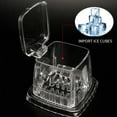 thumbnail image 3 of kurtrusly Manual Ice Block Breaking Crusher Snow Cone Machine Dining Kitchen Blender Party Camping Picnic Cold Beverage Shaver Clear, 3 of 7