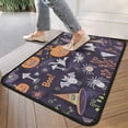 thumbnail image 4 of Pumpkin Spooky Non-Skid Welcome Mats 30x17 Inch Happy Halloween Pumpkin Absorbing Throw Rugs Layered Door Mats for Entryway Porch Entryway Bathroom, 4 of 7