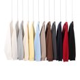 thumbnail image 3 of American streetwear brand 450g heavyweight terry cloth solid color crew neck men's oversized pullover sweatshirt top, 3 of 4