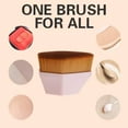 thumbnail image 4 of Foundation Brush,Iron Type Makeup Brush For Face Blush Liquid Powder Foundation Brush For Blending Liquid, Cream Or Flawless Powder Cosmetics With, 4 of 7