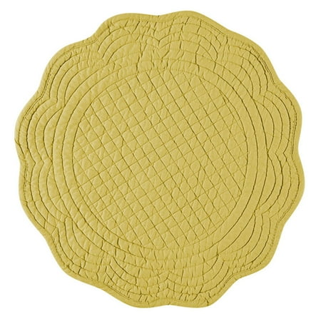KAF Home Boutis Round Placemat - Set of 4
