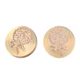 thumbnail image 1 of Cuadros Decorativos Cabeza de sello de sellado de cera de flor de hierba Sellos de cobre redondos sin mango (ZR006) DQrwqpou Nuevos Originales, 1 of 7