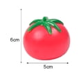 thumbnail image 3 of Slow-Rising Splat Tomato Ball, Funny Stress Reliever Toy, Throwable Rubber Decompression Fidget, Office Desk Gadget, Unique Gift for Kids Adults, Fun Competition, 3 of 9